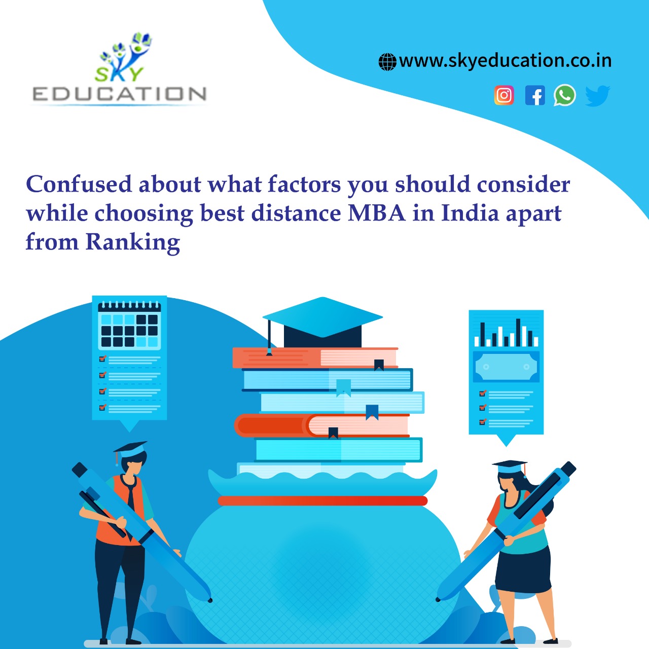 How to Choose Best Distance MBA Colleges & Universities in India   'photo